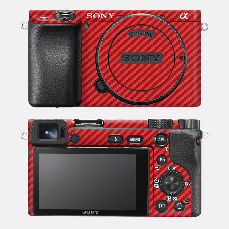 Carbon Fibre Red Full Body