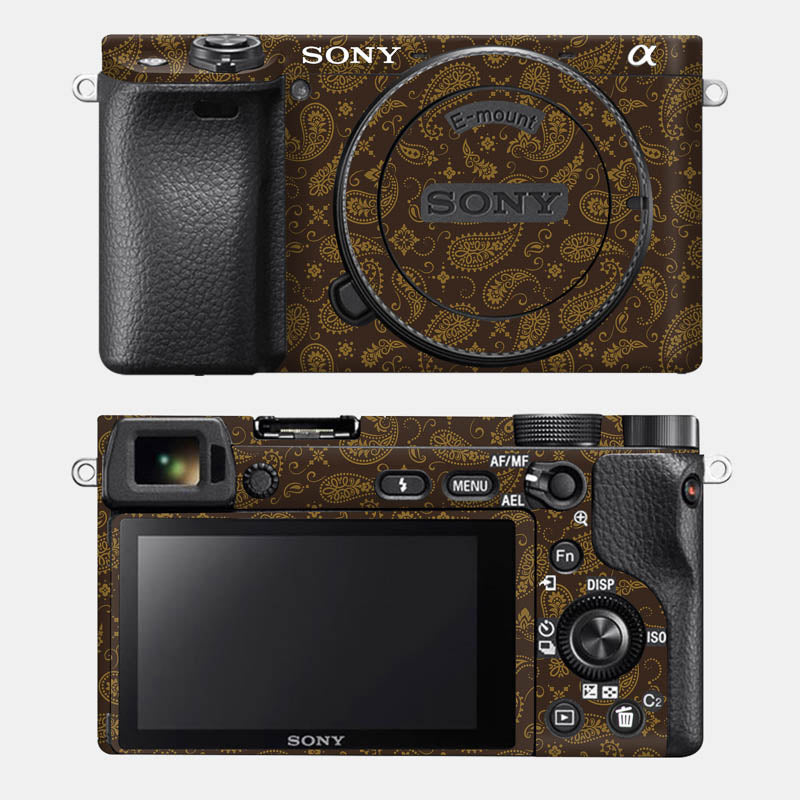 Brown Paisley Full Body