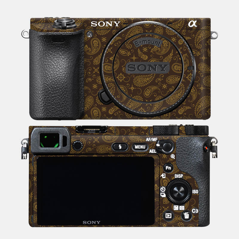 Brown Paisley Full Body