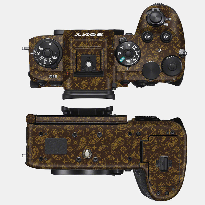 Brown Paisley Full Body