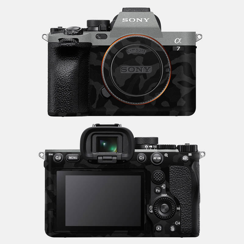 Retro Black Camo Full Body