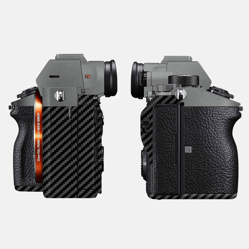 Retro Carbon Fibre Black Full Body