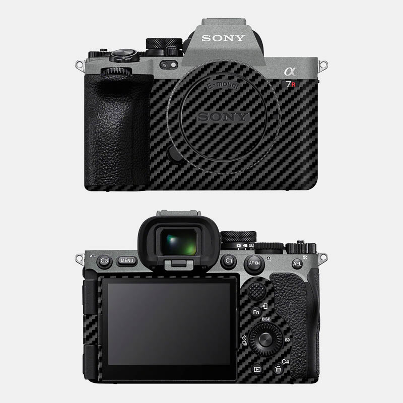 Retro Carbon Fibre Black Full Body