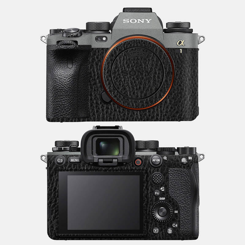 Retro Black Leather Full Body