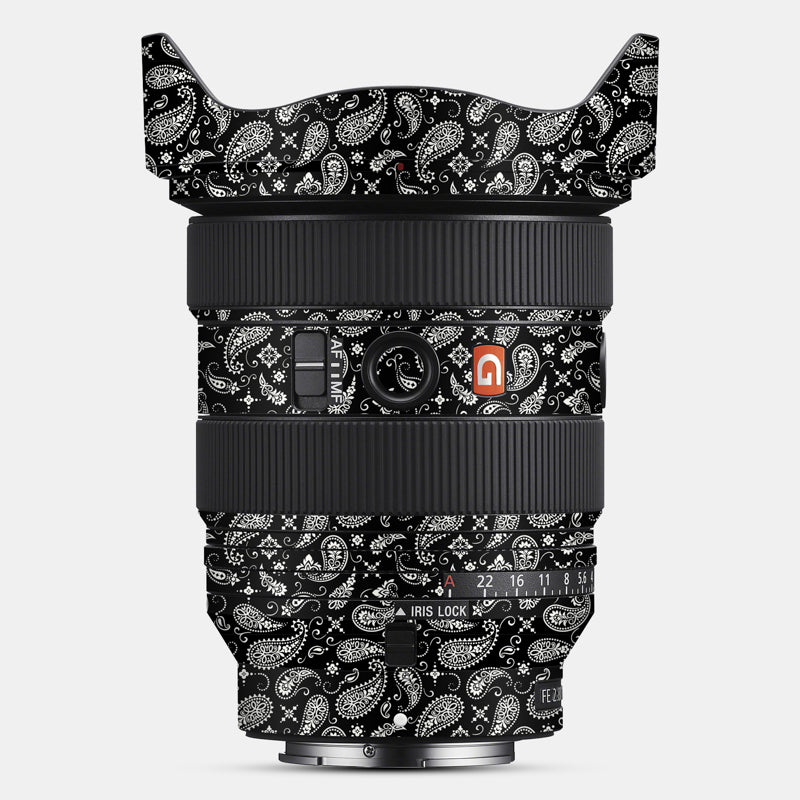 Black Paisley Full Body