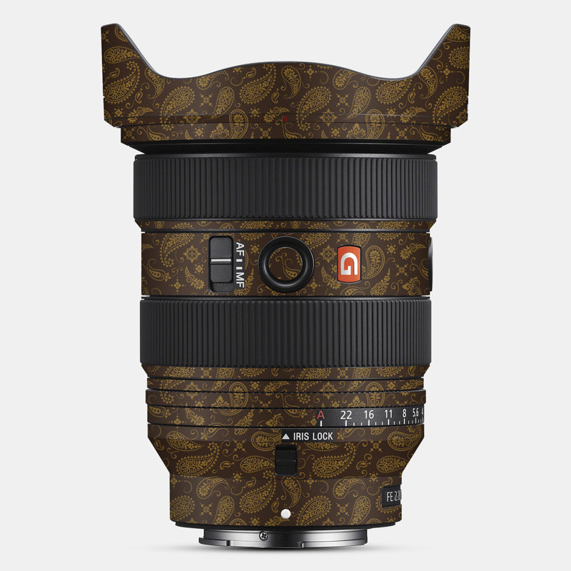 Brown Paisley Full Body