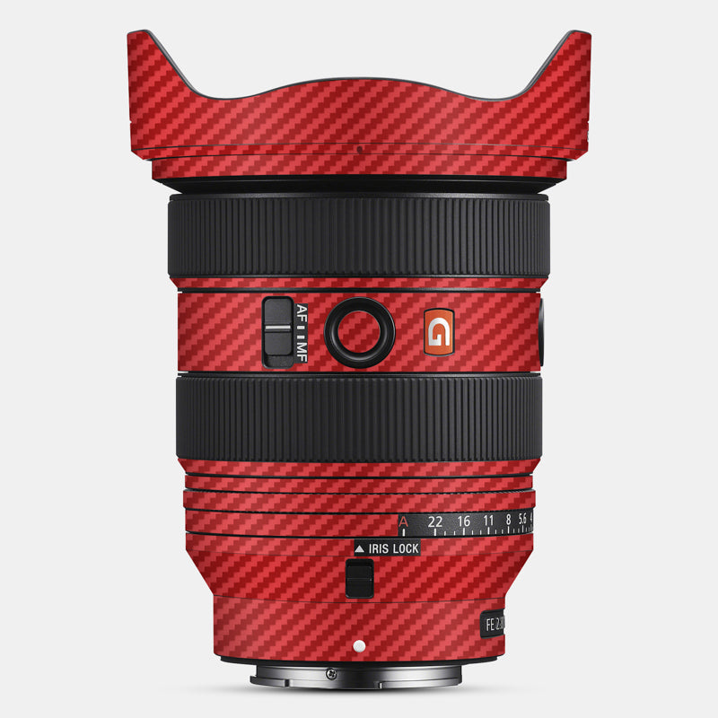 Carbon Fibre Red Full Body