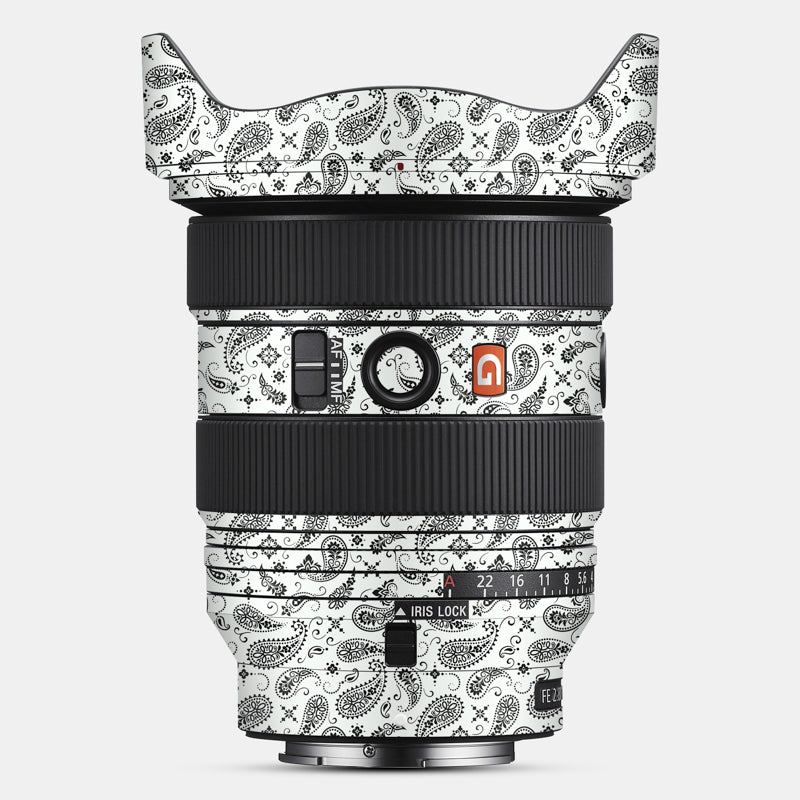 White Paisley Full Body