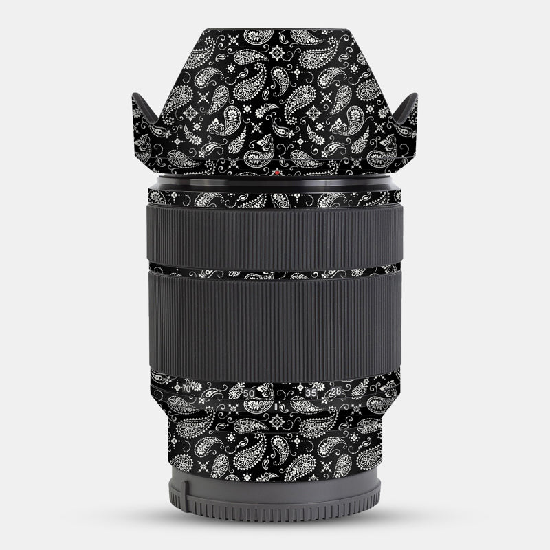 Black Paisley Full Body