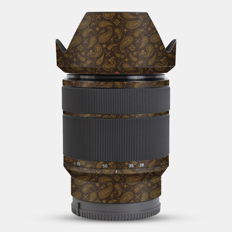 Brown Paisley Full Body