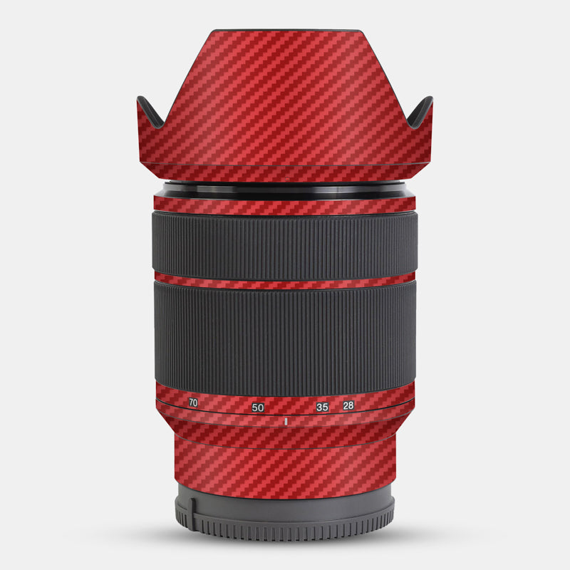 Carbon Fibre Red Full Body