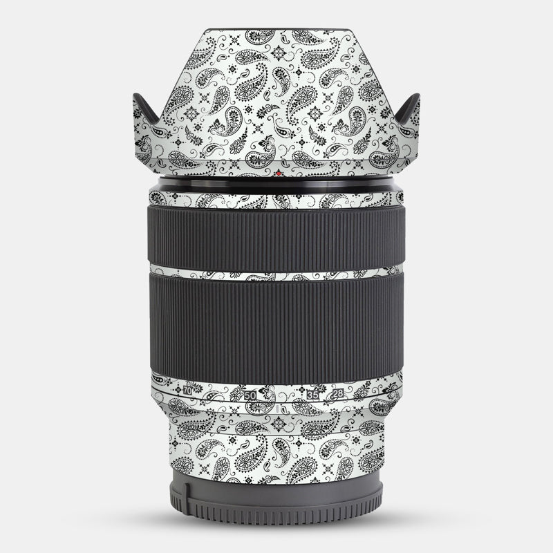 White Paisley Full Body