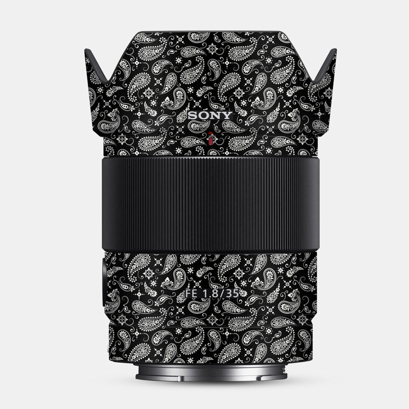 Black Paisley Full Body