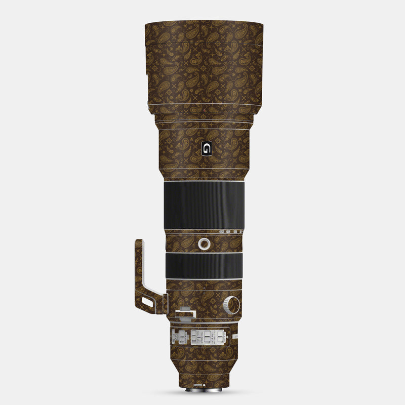 Brown Paisley Full Body