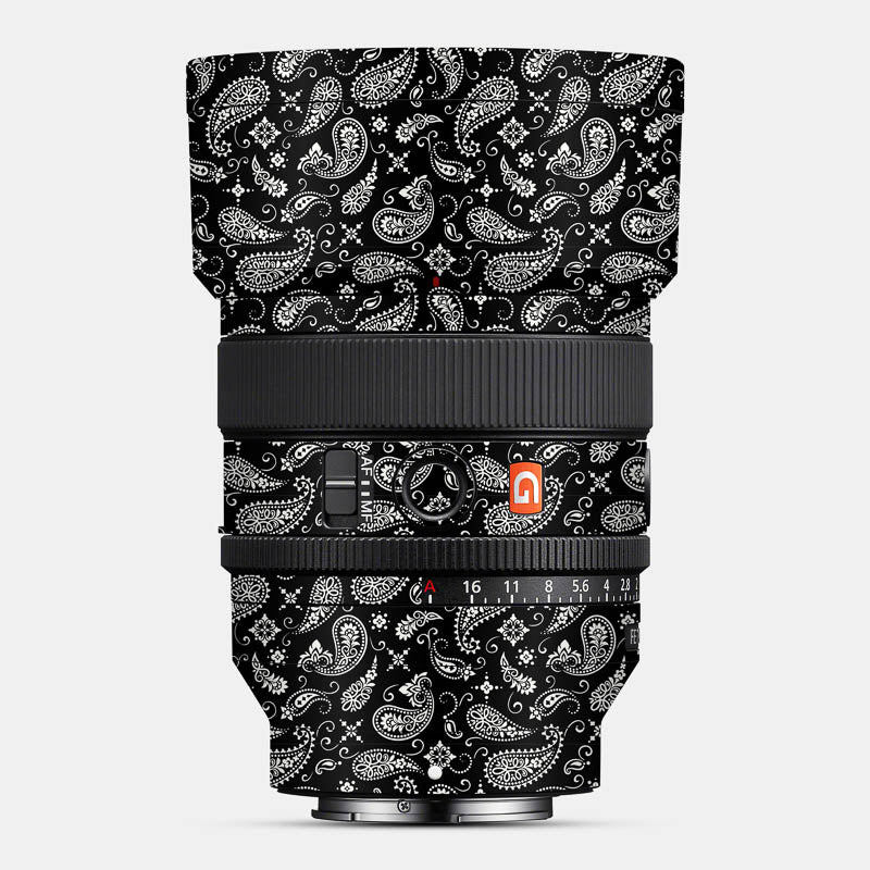 Black Paisley Full Body