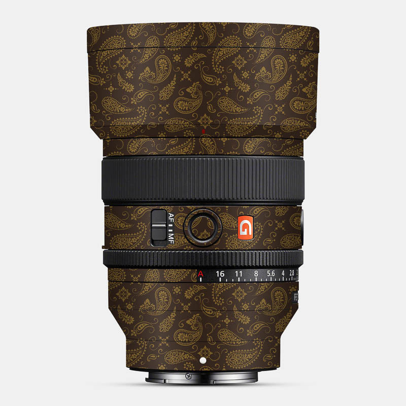 Brown Paisley Full Body