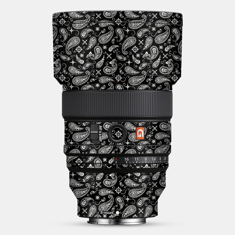 Black Paisley Full Body