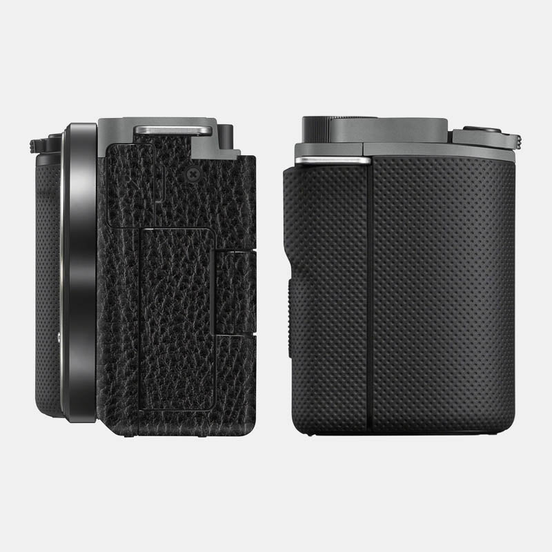 Retro Black Leather Full Body