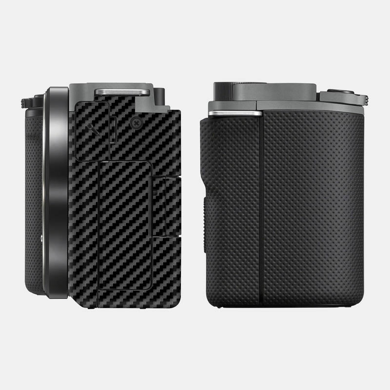 Retro Carbon Fibre Black Full Body