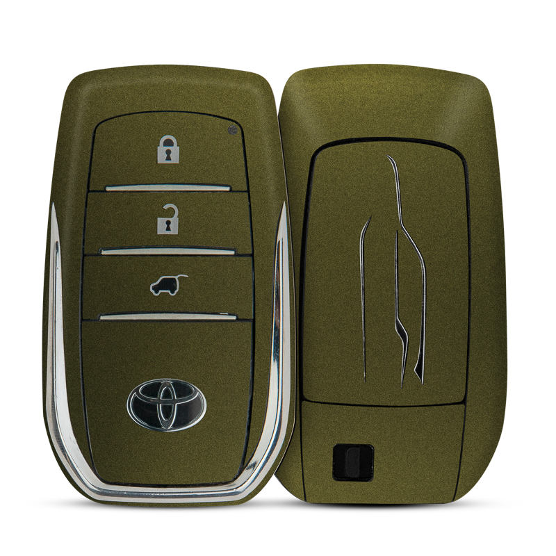 Satin Golden Black Key-1