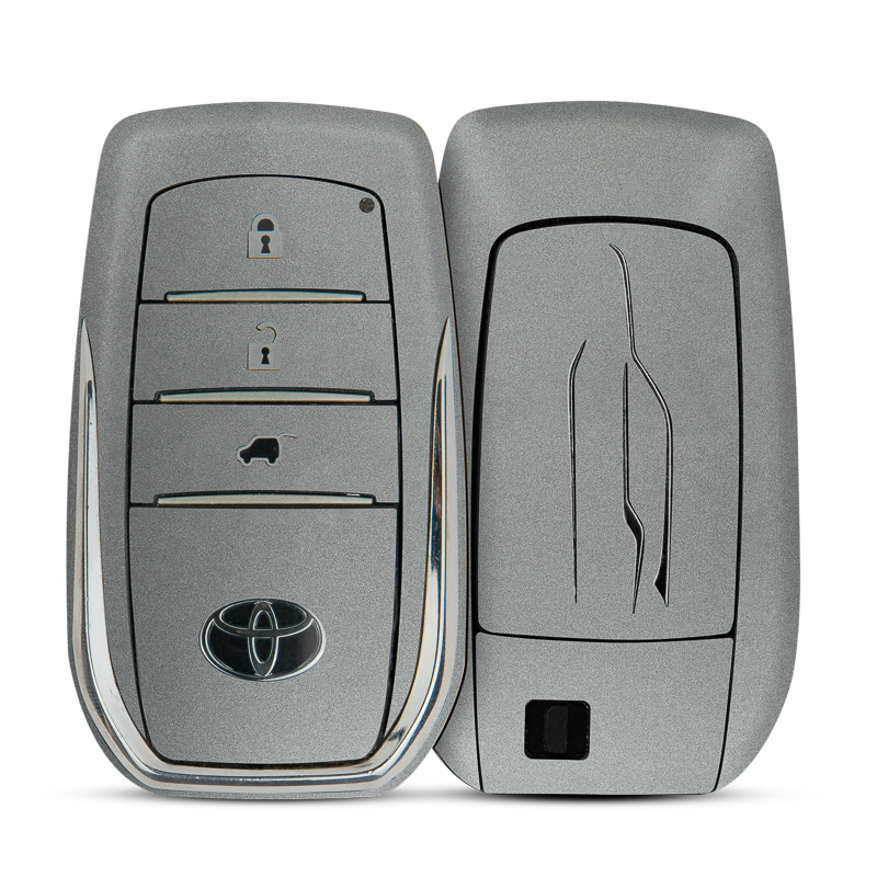 Satin Metiorite Silver Key-1