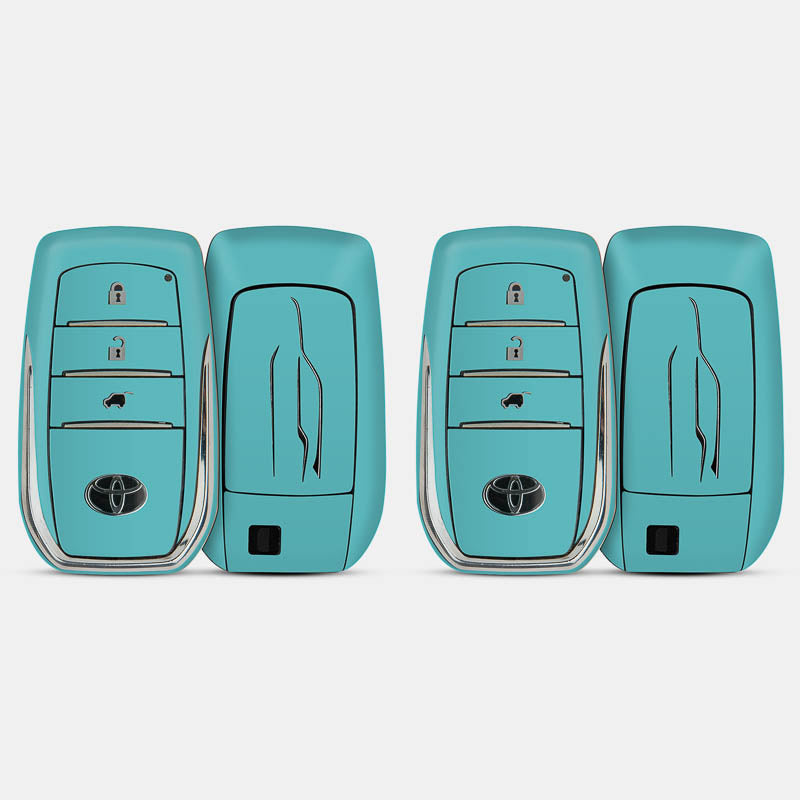 Satin Blue Key-1 + Key-2