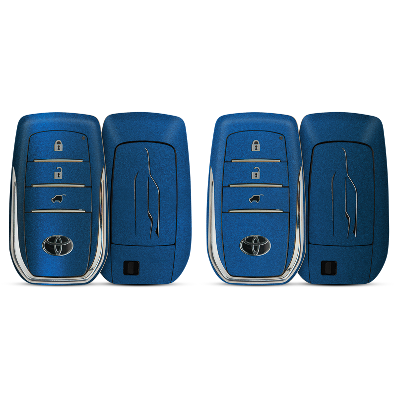 Satin Celestial Blue Key-1 + Key-2