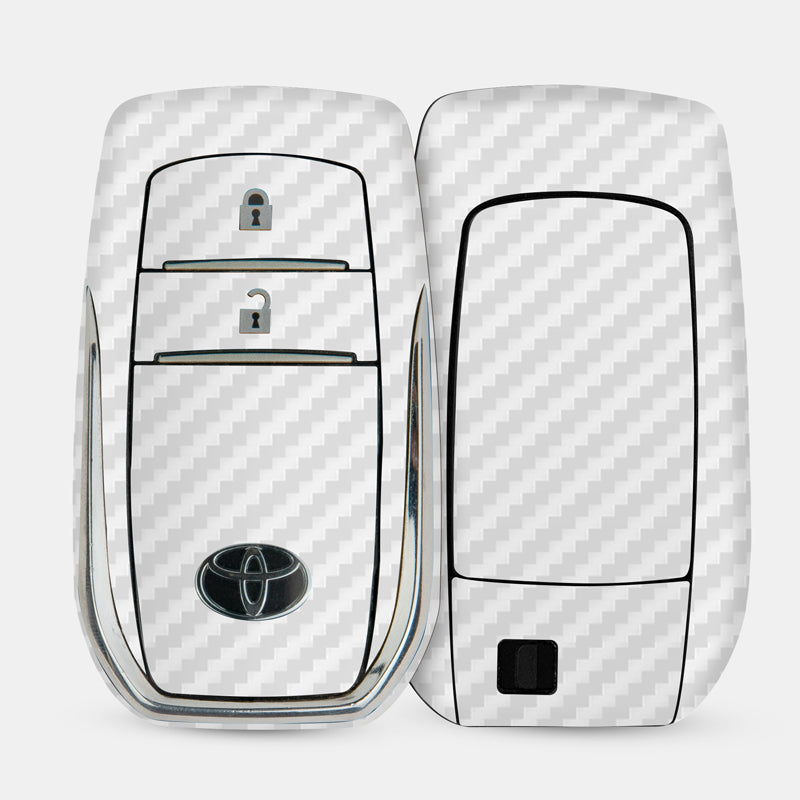 Carbon Fibre White Key-1