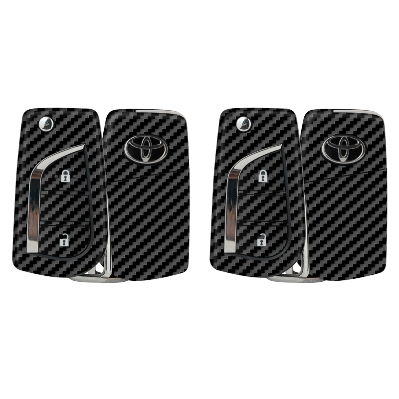 Carbon Fibre Black Key-1 + Key-2