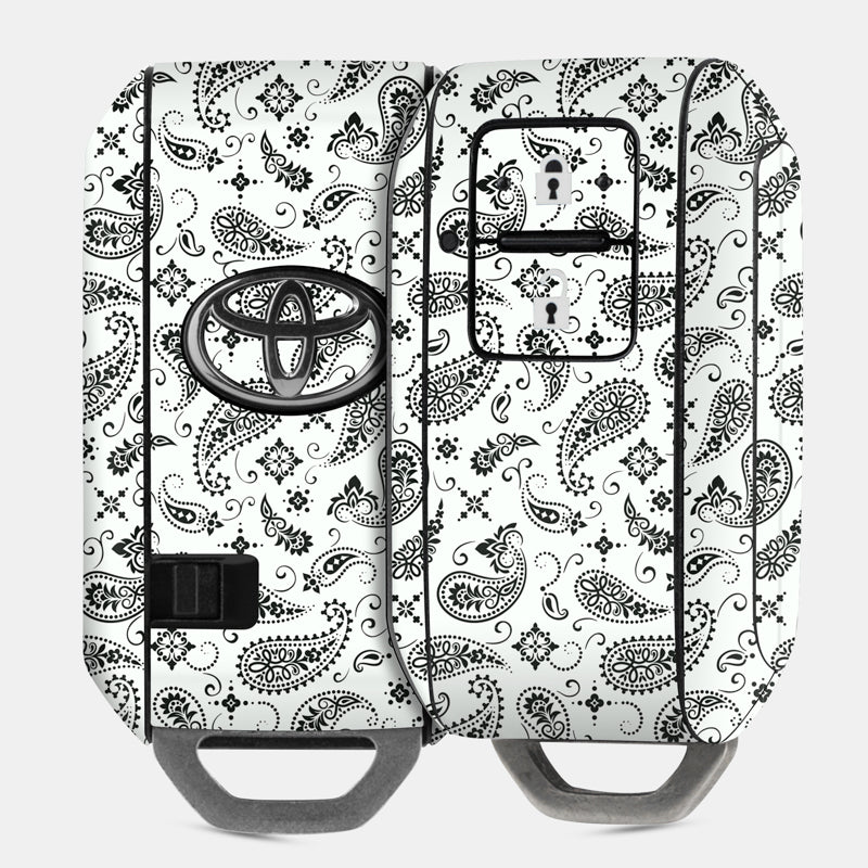 White Paisley Key-1