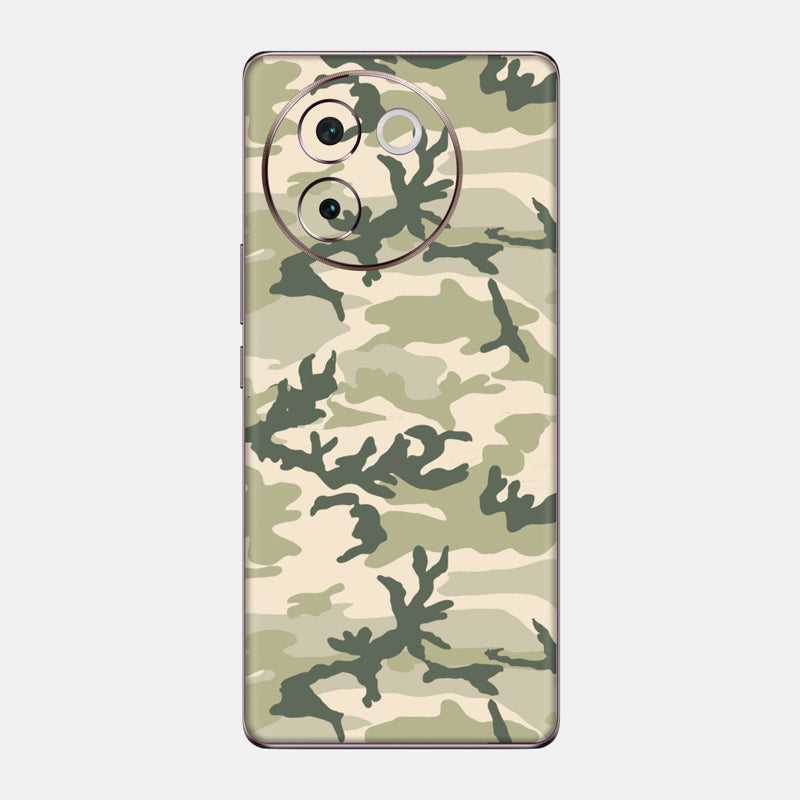 Military Camo Glass Back