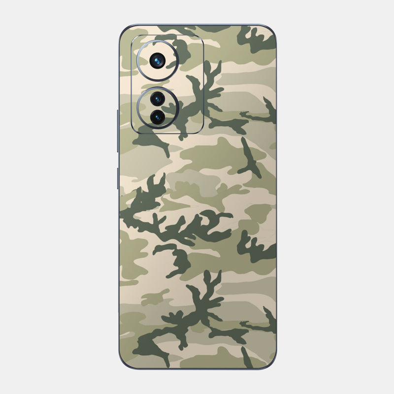 Military Camo Glass Back