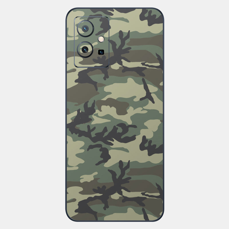 Forest Camo Glass Back