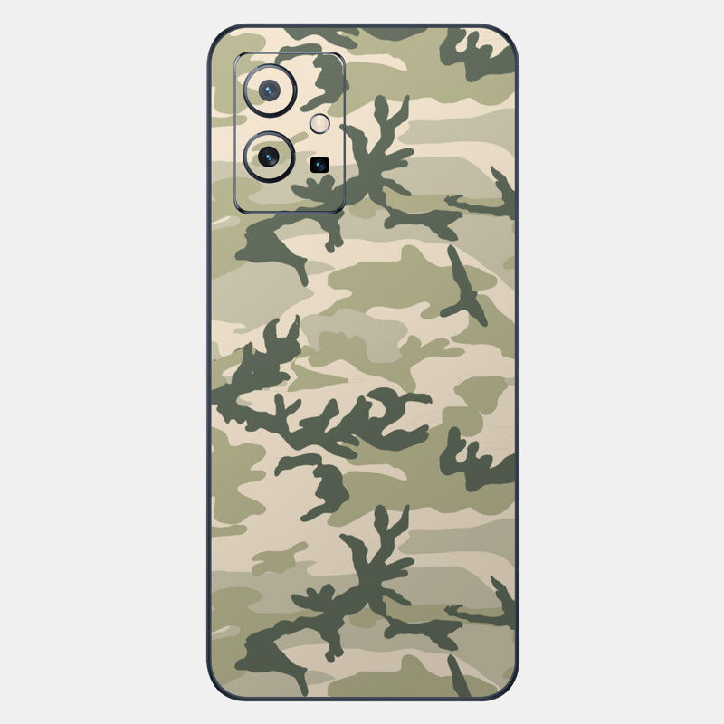 Military Camo Glass Back