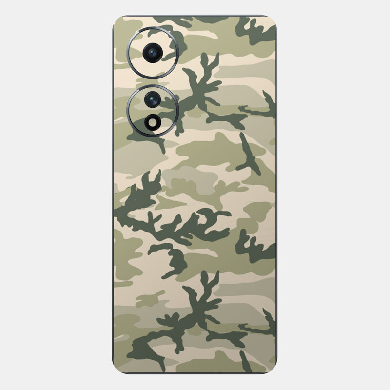 Military Camo Glass Back