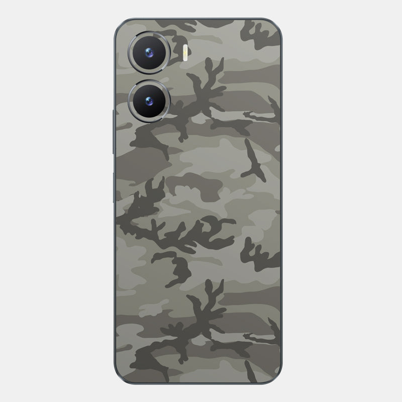 Dessert Camo Glass Back