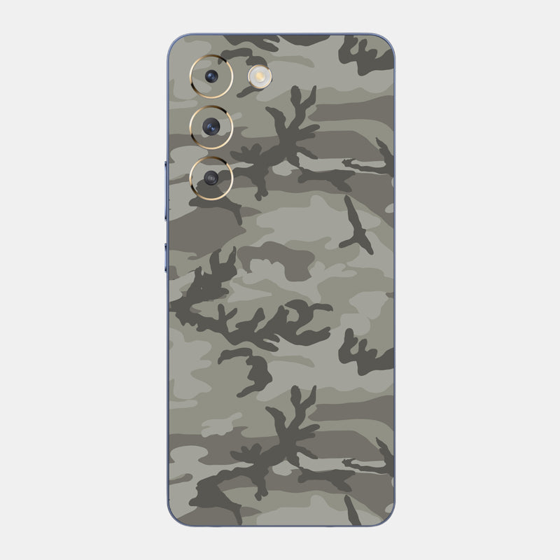 Dessert Camo Glass Back