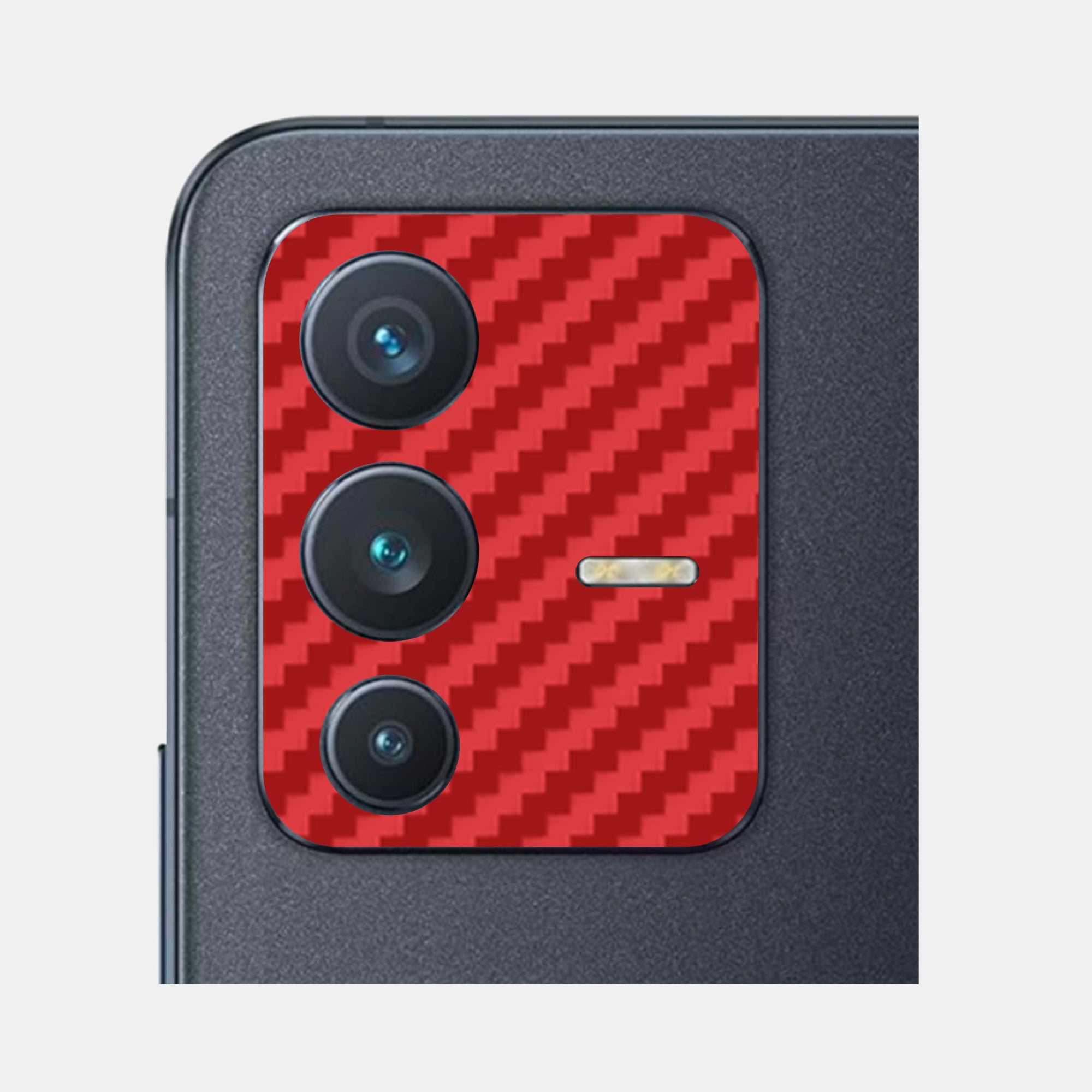 Carbon Fibre Red Pack of 2