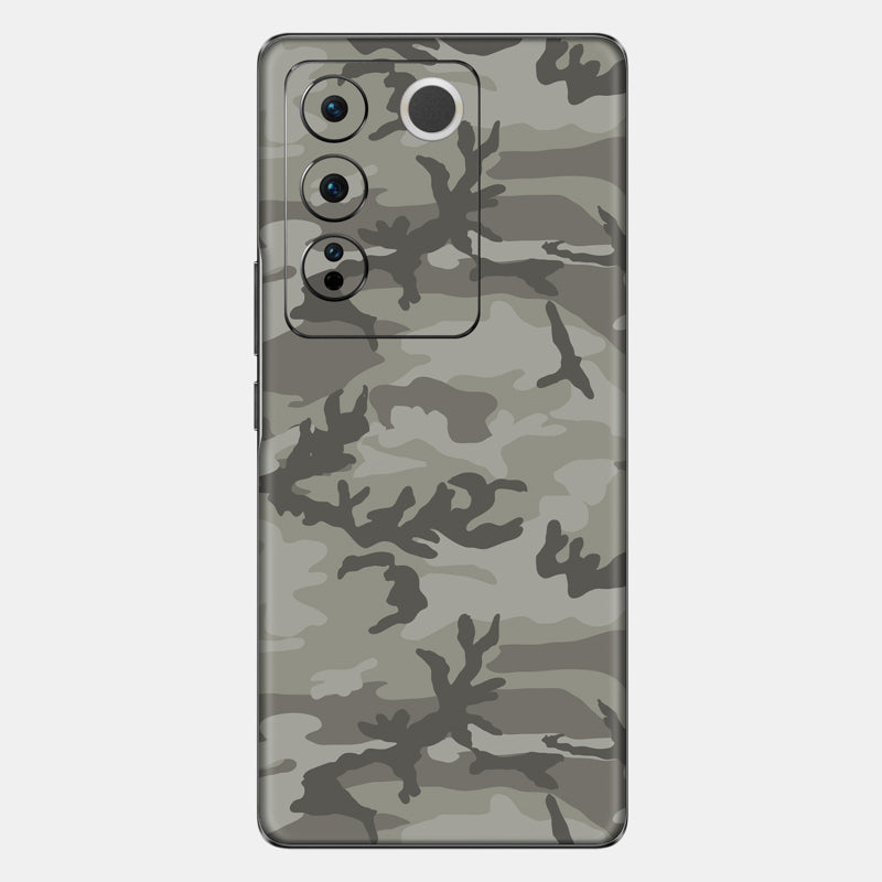 Dessert Camo Glass Back