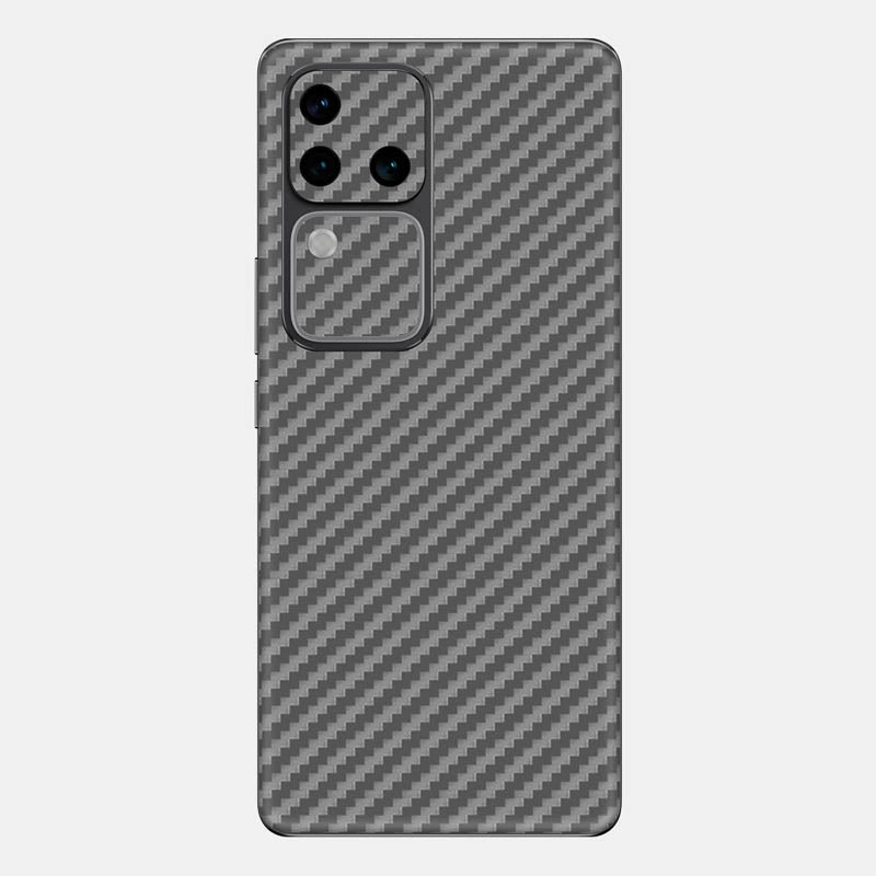 Carbon Fibre Grey Glass Back