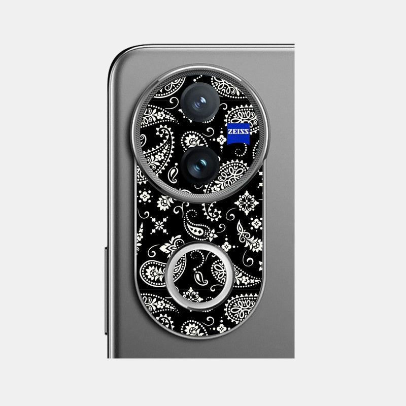 Black Paisley Pack of 2