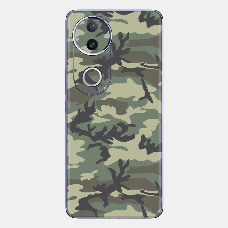 Forest Camo Glass Back