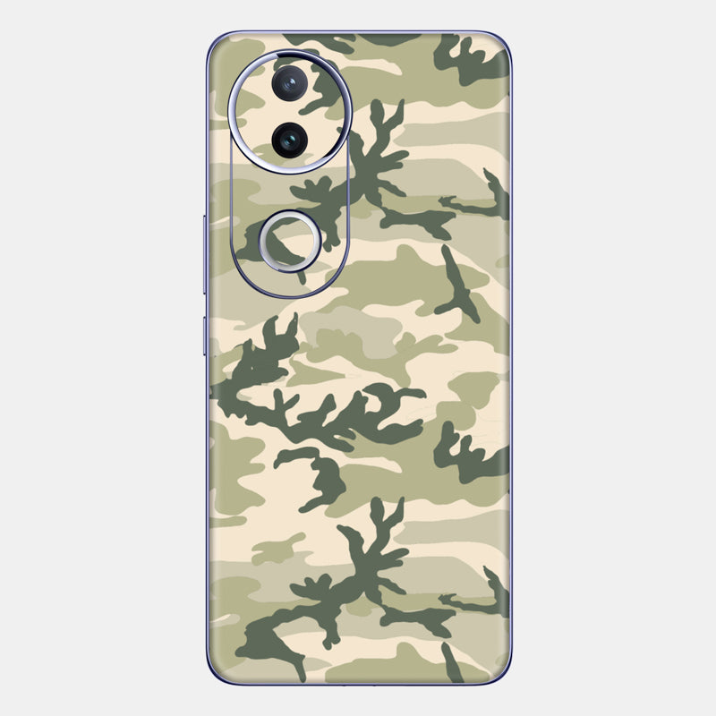 Military Camo Glass Back