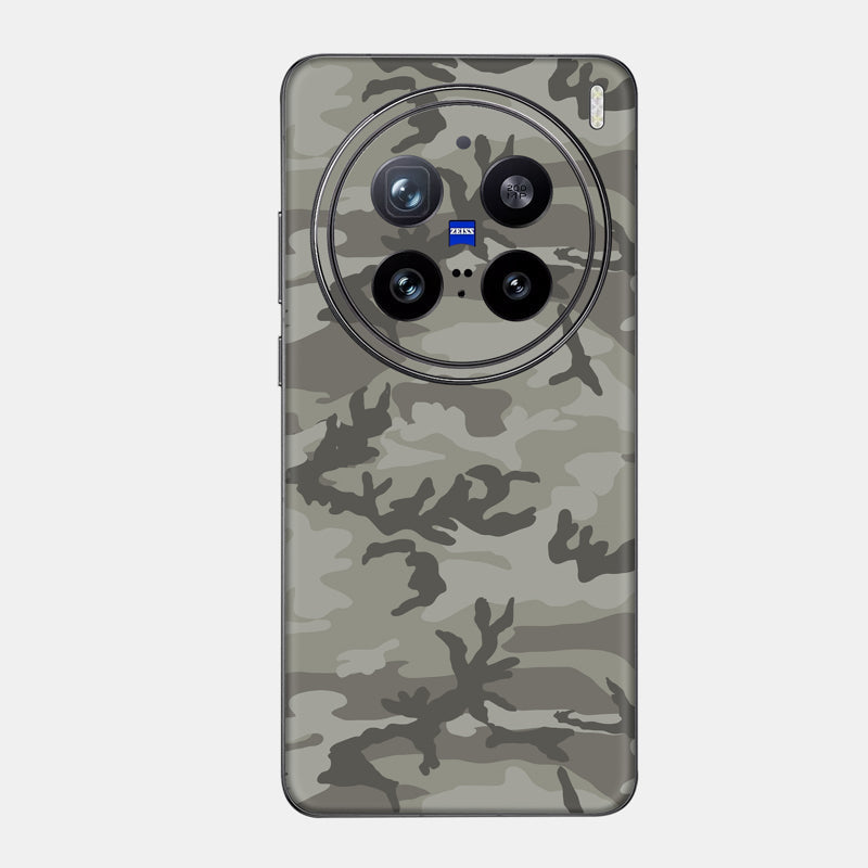 Dessert Camo Glass Back
