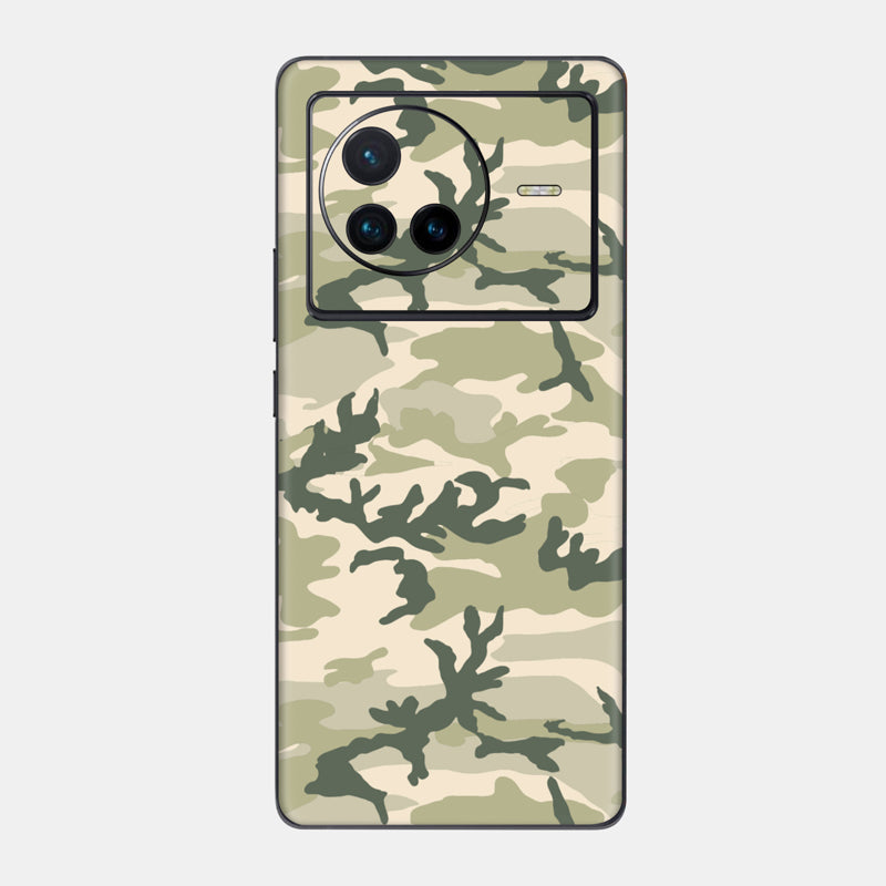 Military Camo Full Back