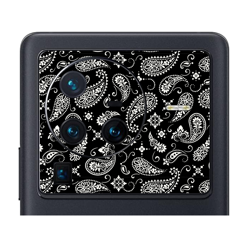 Black Paisley Pack of 2