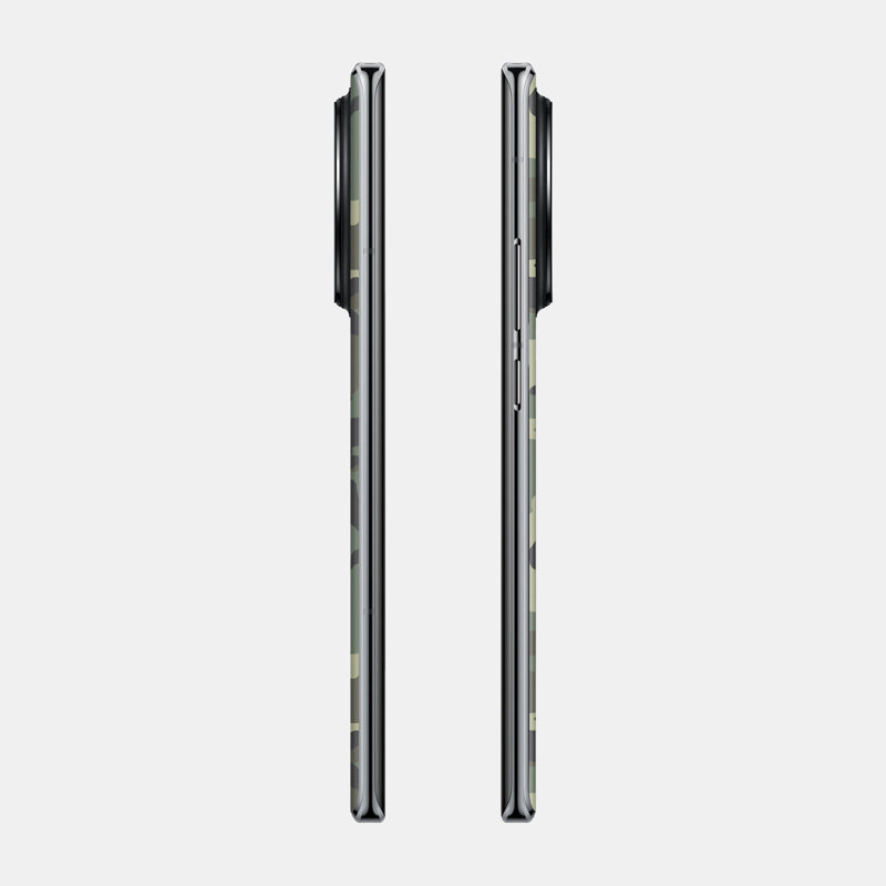 Forest Camo Glass Back