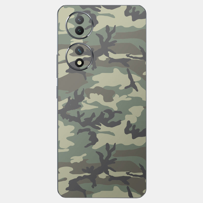 Forest Camo Glass Back