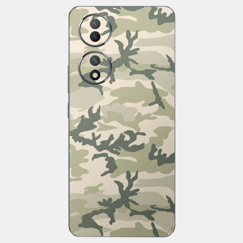Military Camo Glass Back
