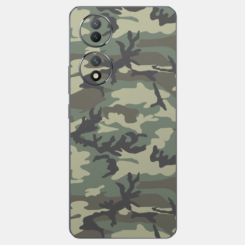 Forest Camo Glass Back